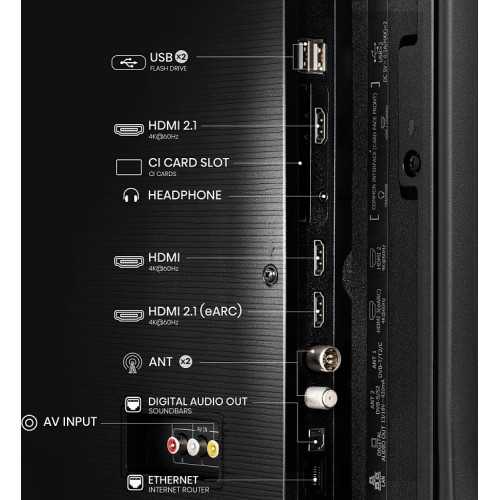 TV UHD HISENSE 43A6Q SMART 4K